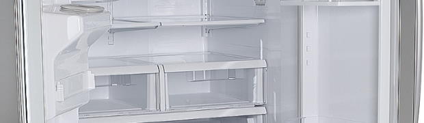 open refrigerator