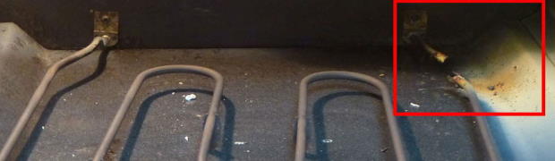malfunctioning broil element
